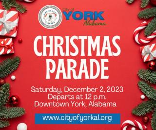 York Christmas Parade Flyer