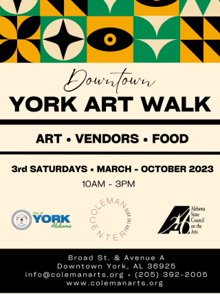 York Art Walk Flyer