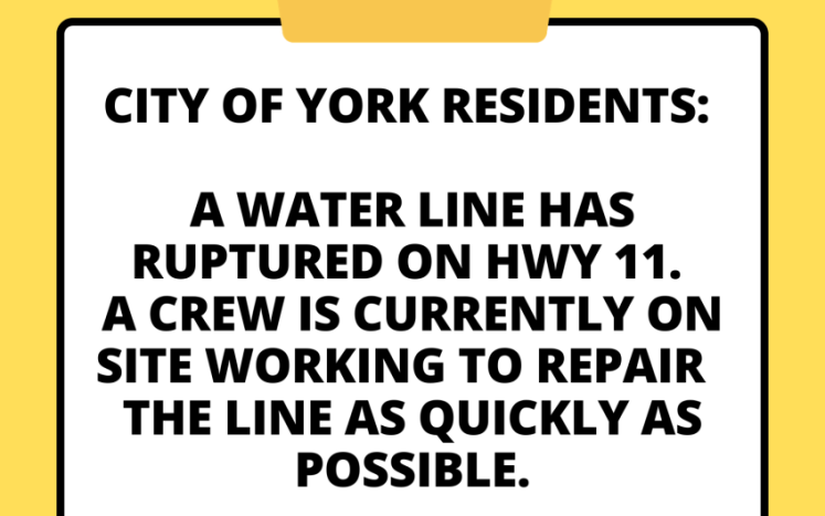 City Water Notice